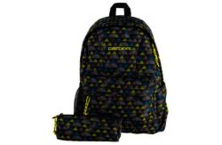 IT Carbrini Backpack and Pencil Case Set - Green